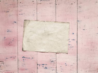 kağıt üzerinde pembe bir arka plan