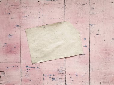 kağıt üzerinde pembe bir arka plan