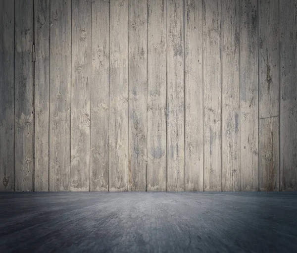 Порожній дерев'яні стіни — стокове фото