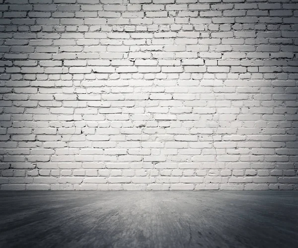 Beyaz tuğla duvar