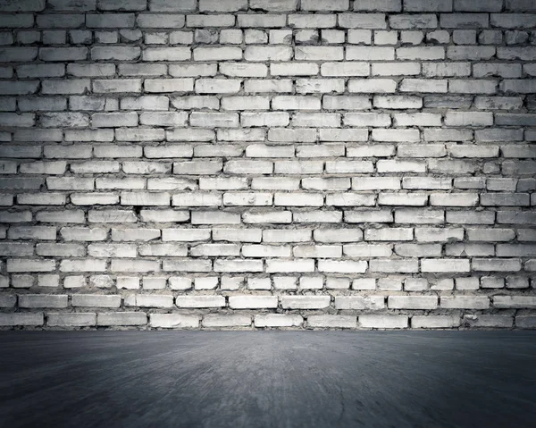 Beyaz tuğla duvar