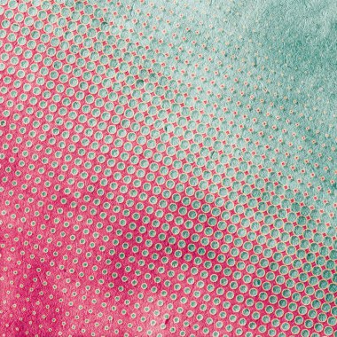 noktalı retro desen