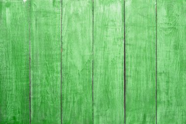 Eski ahşap duvar, yeşil arkaplan