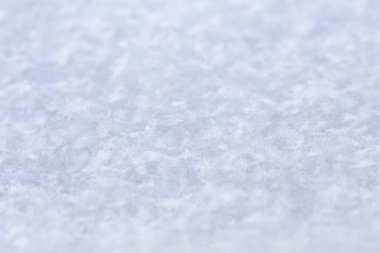 Beyaz kar arka plan, görünümü kadar yakın