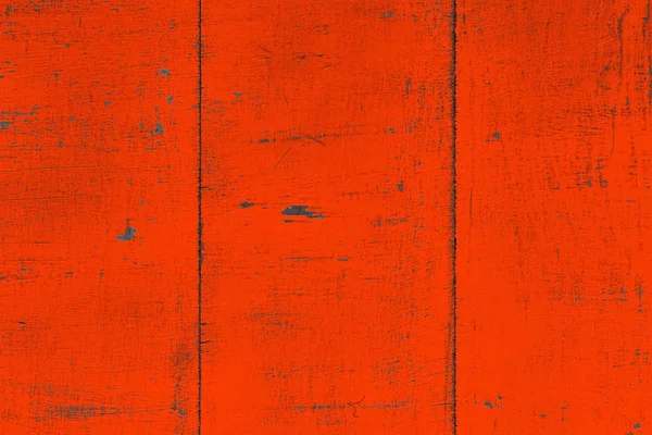 Festett Régi Fából Készült Fal Piros Háttér — Stock Fotó