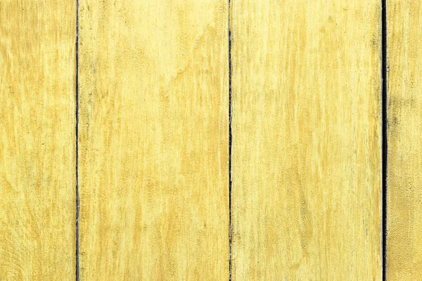 Dinding Kayu Tua Latar Belakang Kuning — Stok Foto
