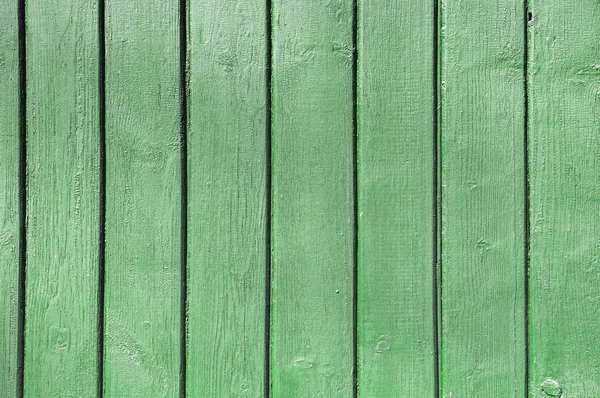 Vecchio Muro Legno Sfondo Verde — Foto Stock