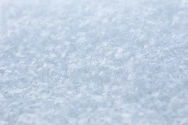 White Snow Background Close View — Stock Photo, Image