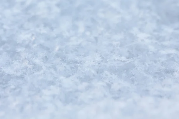Witte Sneeuw Achtergrond Close — Stockfoto