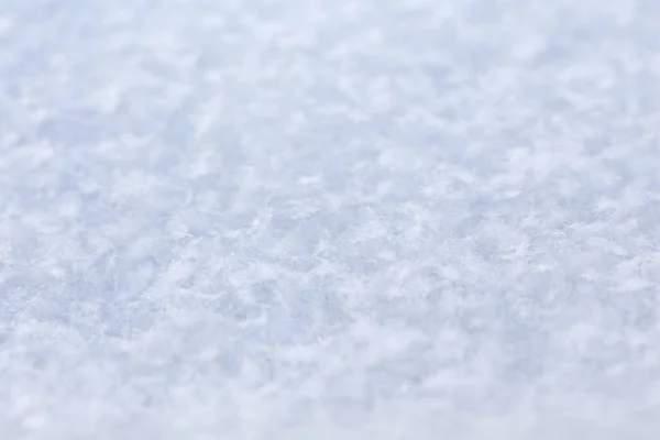 White Snow Background Close View — Stock Photo, Image