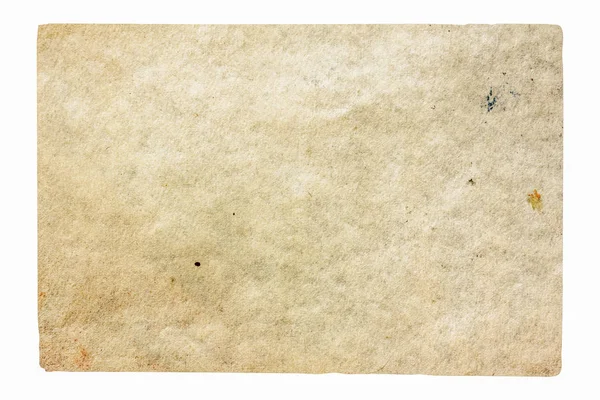 Altes Papier Isoliert Auf Weißem Hintergrund Mit Clipping Pfad — Stockfoto
