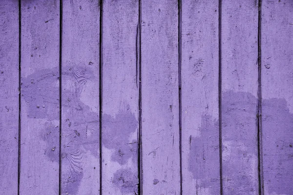 Ultraviolet Old Shabby Wooden Wall — Stock Photo, Image