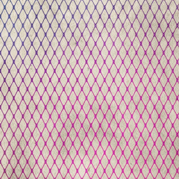 Altes Retro Muster Auf Grobem Papier Rosa Farben — Stockfoto