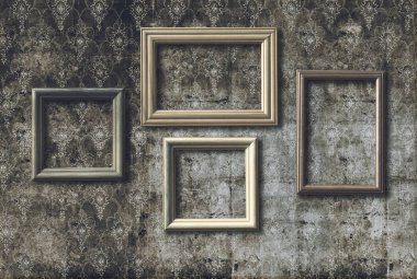 retro duvar kağıdı eski fotoğraf çerçeveleri