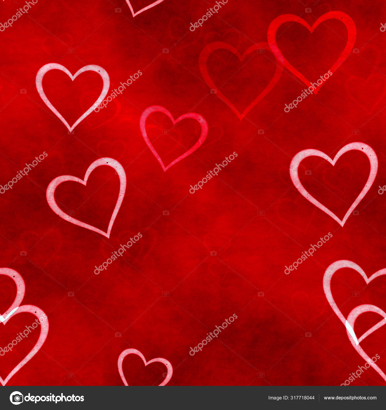Pola Latar Belakang Hati Stok Foto C Avlntn 317718044