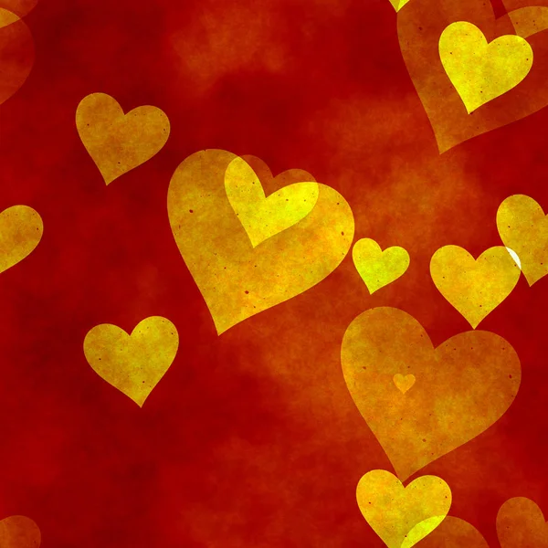 Hearts background pattern — Stock Photo, Image