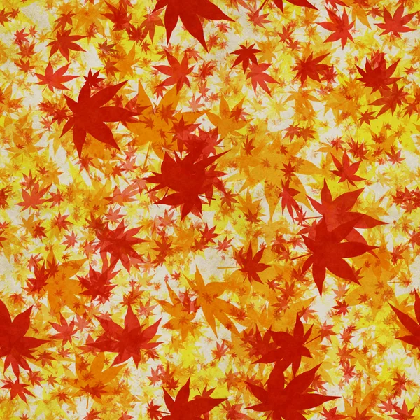 stock image Autumn leaves seamless background