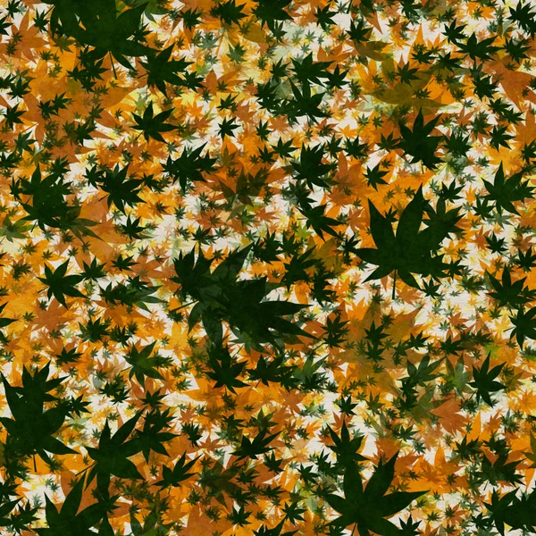 Autunno foglie senza soluzione di continuità sfondo — Foto Stock