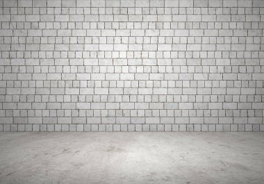 boş iç döşeme, tuğla duvar, beton zemin