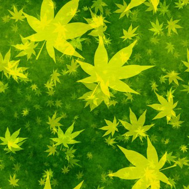 Sonbahar yaprakları. Kusursuz arkaplan deseni.