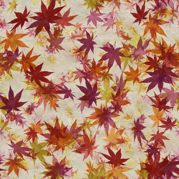 Herfstbladeren naadloze achtergrond — Stockfoto
