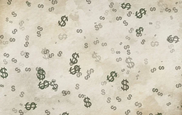 Dollar Wallpaper Achtergrond Oud Papier — Stockfoto