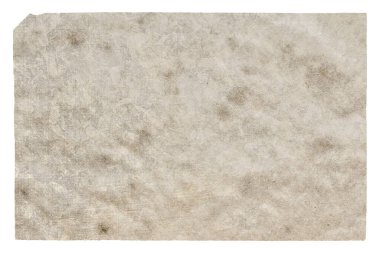 kırpma yolu olan beyaz arkaplanda izole edilmiş eski kağıt