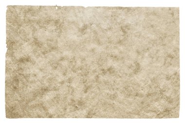 kırpma yolu olan beyaz arkaplanda izole edilmiş eski kağıt