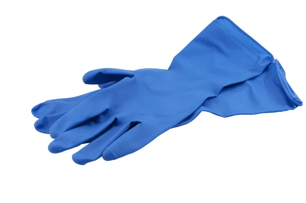 Гумові медичні рукавички — стокове фото