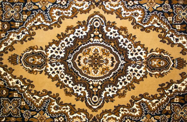 Padrão de um carpete lanoso — Fotografia de Stock