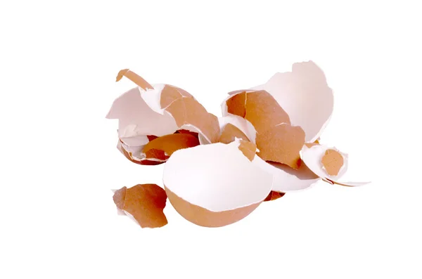 Cáscara de huevo partida roto —  Fotos de Stock