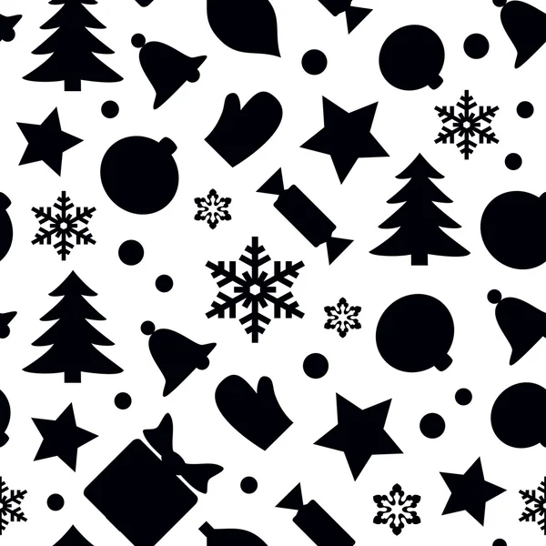 Christmas seamless pattern — Stock Vector