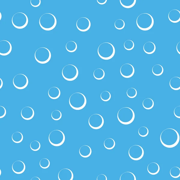 Air bubbles in water seamless pattern Vector Graphics