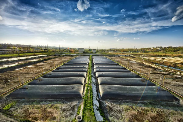Wastewater treatment Plant — Stock Photo, Image