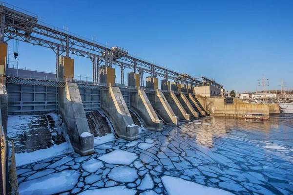 Stasiun listrik Hydro — Stok Foto