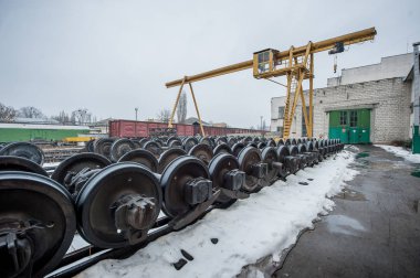 Tren tekerleği fabrika