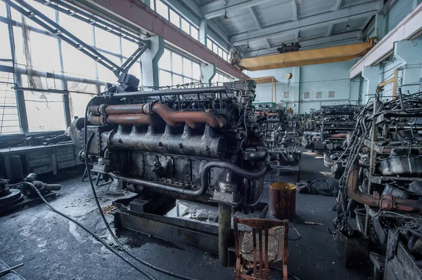 Taller para la fabricación de trenes — Foto de Stock