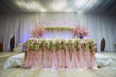 Düğün masa süslemeleri