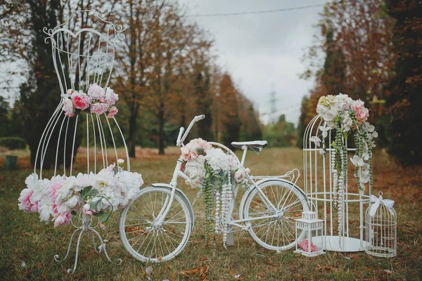 wedding tables and beautiful scenery