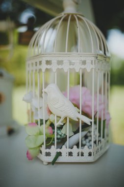 Düğün masa ve güzel sahne