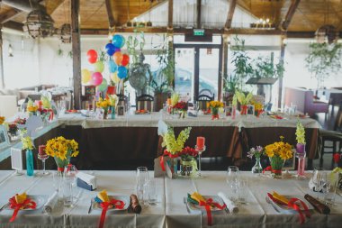 Düğün ve doğum günü bir tatil dekorasyon