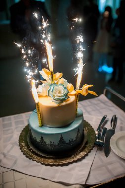 güzel büyük doğum günü pastası ve düğün