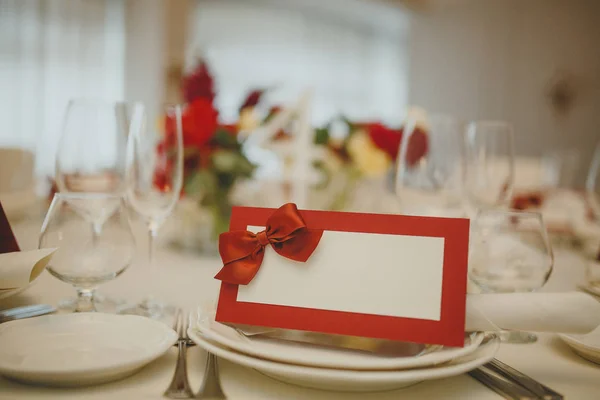 Eine Einladung zur Hochzeit — Stockfoto