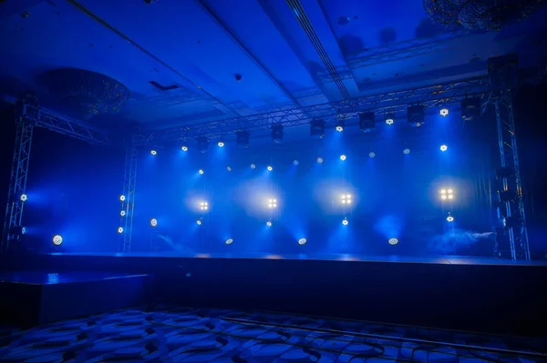 Illumination, light on the stage at the disco