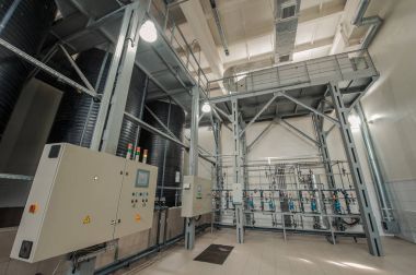 Modern kentsel su arıtma sistemi