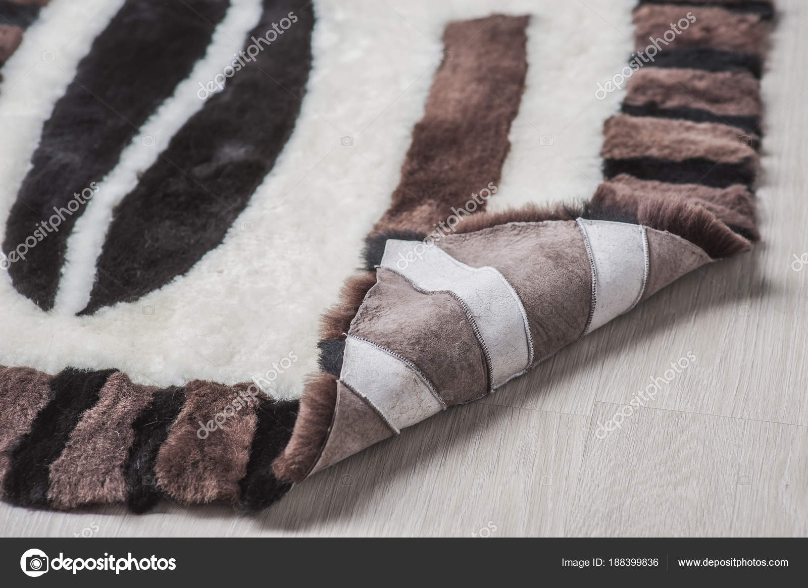 Natural carpets made of wool on insulation — Stock Photo © kiriak09