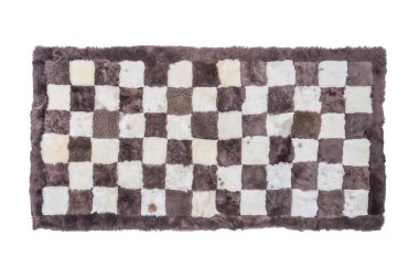 doğal Halılar yün izolasyon üzerinde yapılan