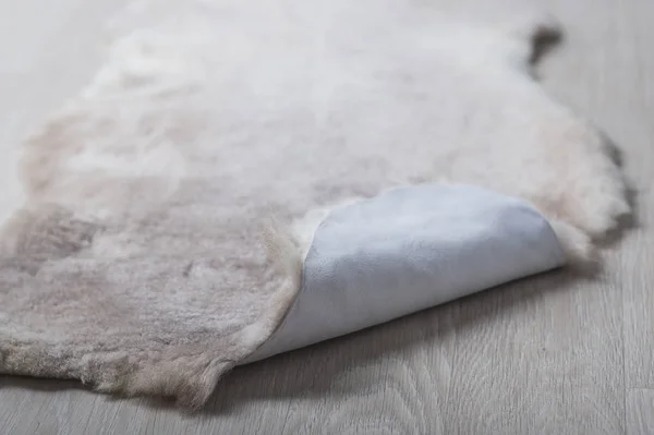 Naturteppiche aus Wolle auf Dämmung — Stockfoto