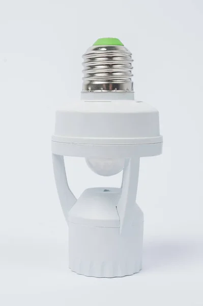 Lampe électrique avec capteur de mouvement — Photo