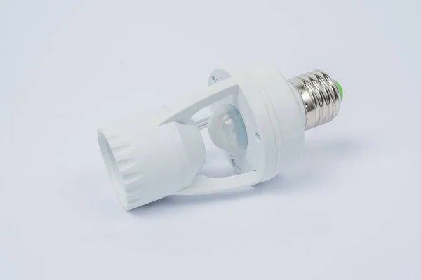 Lampe électrique avec capteur de mouvement — Photo